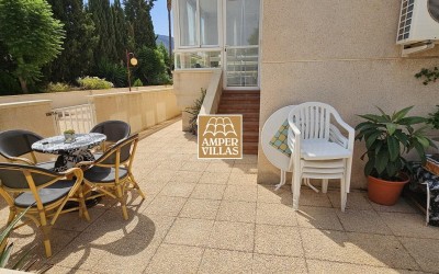 Solrik leilighet i sentrum av Albir