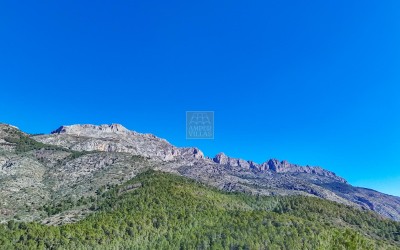 Byggetomt i et boligområde i Altea la Vella.