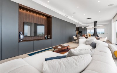 New Mediterranean Villa with Panoramic Sea Views
