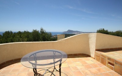 Ferie villa med sjøutsikt i Costa Blanca Altea (REF 176)