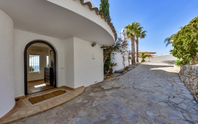 Villa til leie med spektakulær havutsikt i Altea