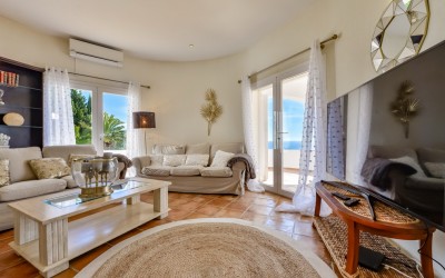 Villa til leie med spektakulær havutsikt i Altea