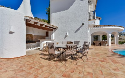 Villa til leie med spektakulær havutsikt i Altea