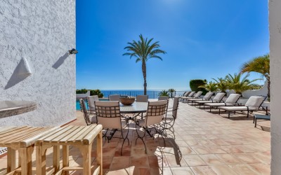 Villa til leie med spektakulær havutsikt i Altea