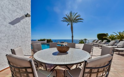 Villa til leie med spektakulær havutsikt i Altea