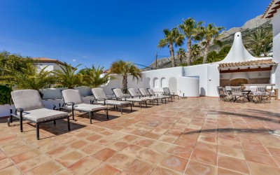 Villa til leie med spektakulær havutsikt i Altea